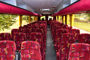 70 Seater Coach Interior